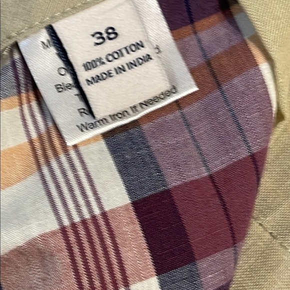 Joseph Abboud Men's Plaid Shorts in Red, Blue, and White - Picture 7 of 8